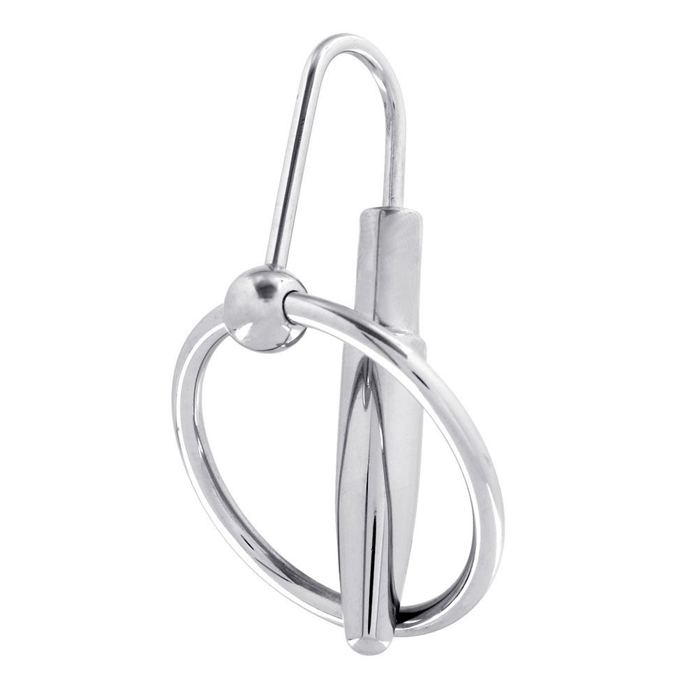 Penis Plug with Glans Ring 30mm